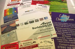 cards leaflets