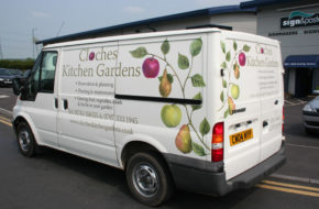 cloches kitchen gardens